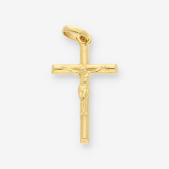 Colgante cruz oro