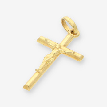 Colgante cruz oro 2