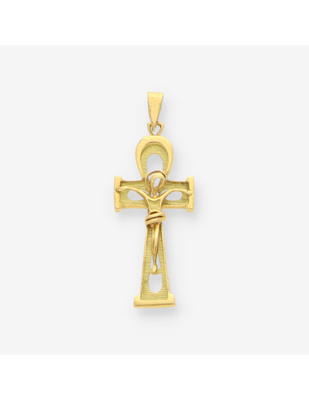 Cruz de la vida oro