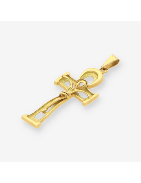 Cruz de la vida oro