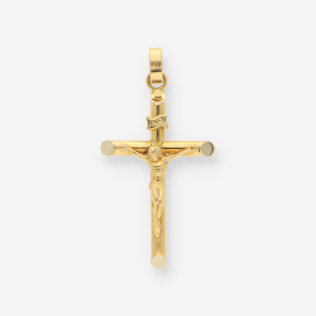 Cruz con Cristo oro