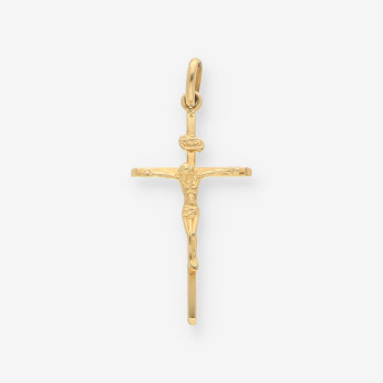 Colgante cruz oro