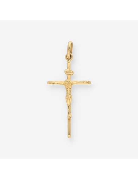 Colgante cruz oro