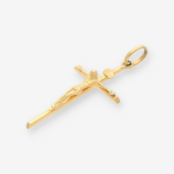 Colgante cruz oro 2