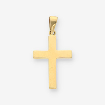 Colgante cruz oro