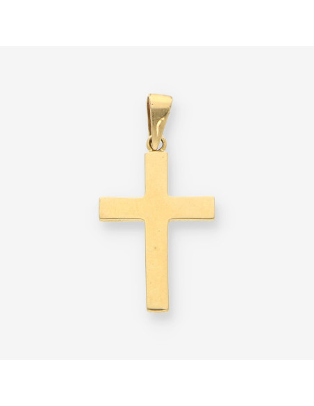 Colgante cruz oro