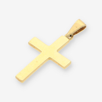 Colgante cruz oro 2