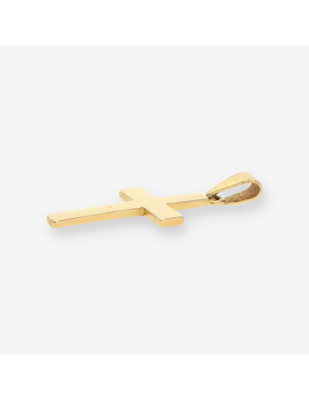 Colgante cruz oro