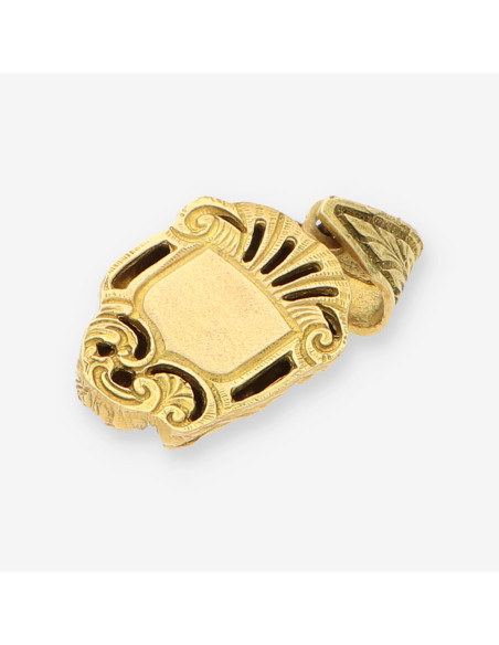 Colgante cara cristo oro