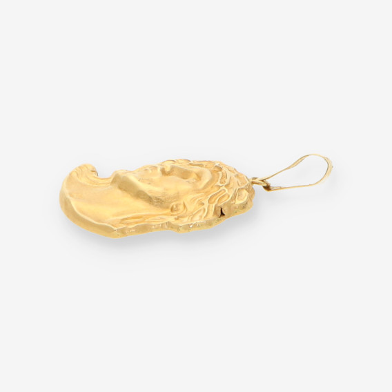 Colgante cara Cristo oro