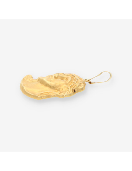 Colgante cara Cristo oro