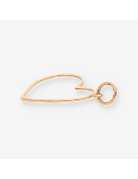 Colgante corazÃ³n oro