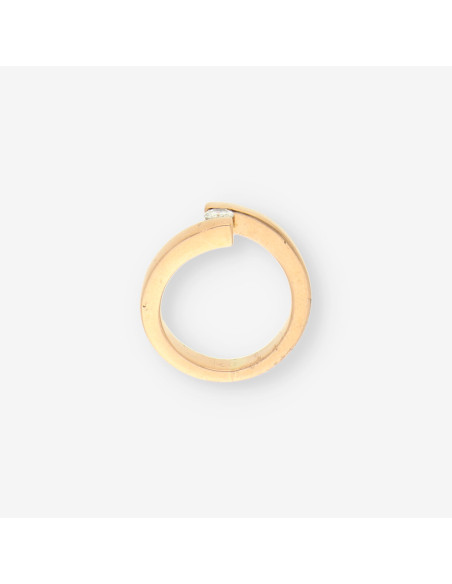 Anillo oro y brillantes