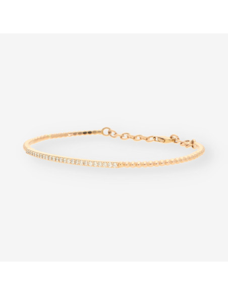Pulsera oro y brillantes