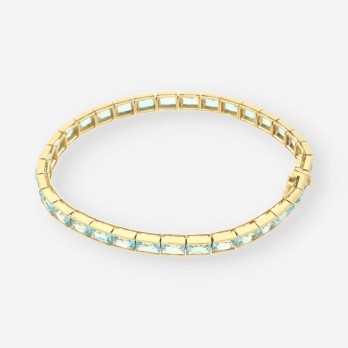 Riviere oro y piedras azules