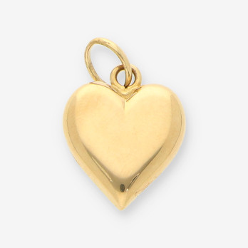 Colgante corazÃ³n oro