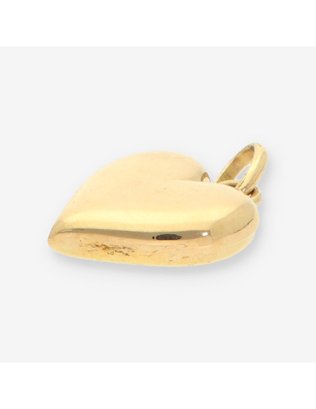 Colgante corazÃ³n oro