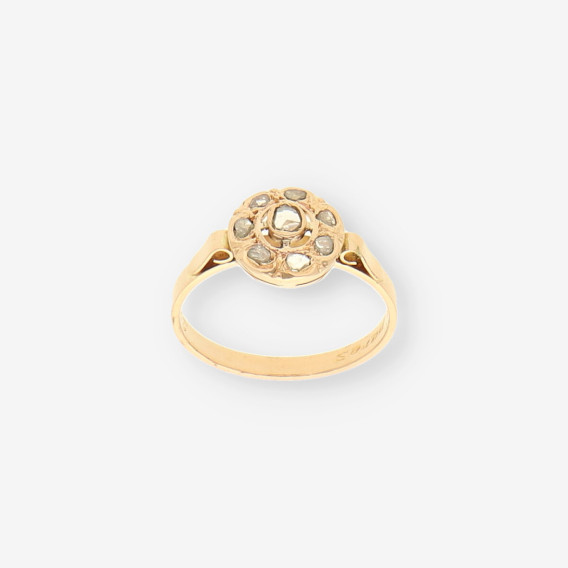 Anillo oro y Diamantes