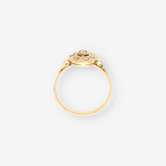 Anillo oro y Diamantes