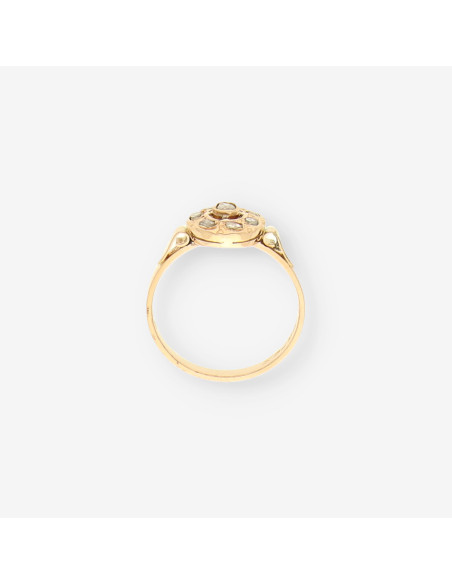 Anillo oro y Diamantes