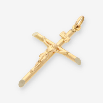 Colgante cruz oro 2