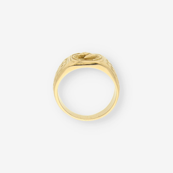 Anillo caballlo oro