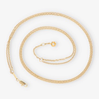 Cadena Carrera y Carrera en oro 18kt 2