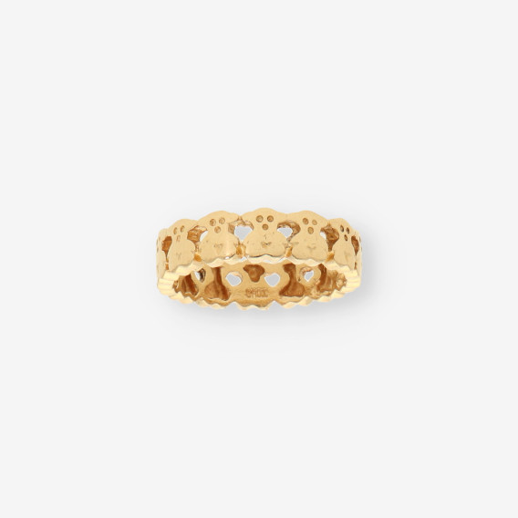 Anillo alianza oro osos TOUS