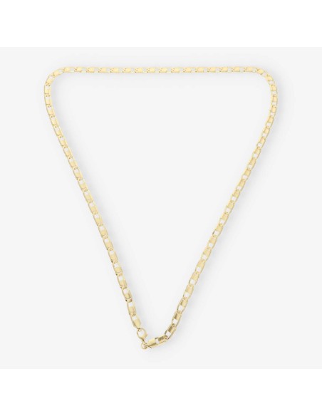 Cadena plana 60cm en oro 18kt NUEVO