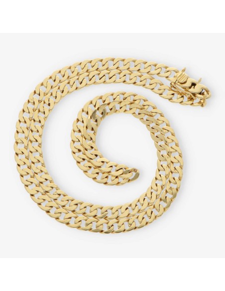 Cadena barbada 51cm en oro 18kt