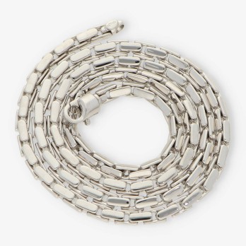 Cadena 60cm en oro blanco 18kt NUEVO 2
