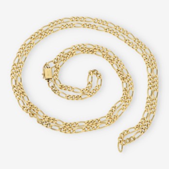 Cadena Chimento alterna 3x1 en oro 18kt 2