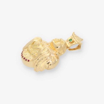 Colgante Buda en oro 18kt 2