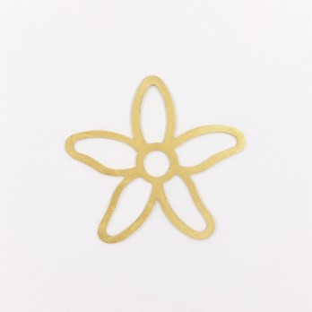 Colgante TOUS flor pequeÃ±o en oro 18kt