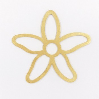 Colgante TOUS flor pequeÃ±o en oro 18kt 2