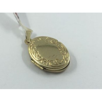 Colgante porta fotos en oro