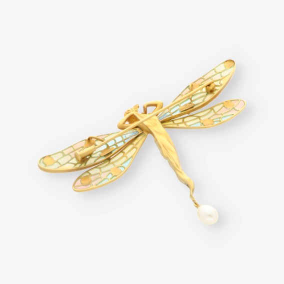 Broche Ninfa Plenitud Masriera oro 18kt