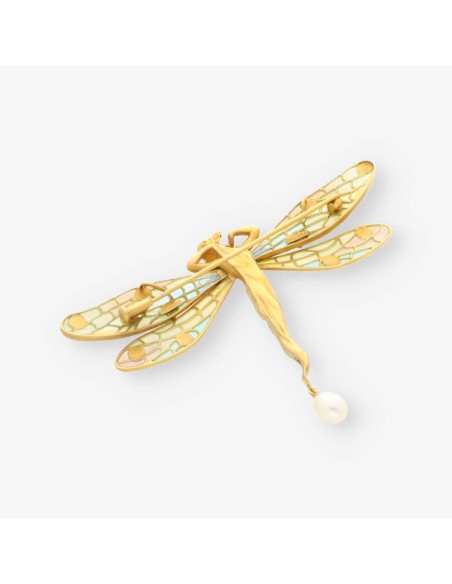 Broche Ninfa Plenitud Masriera oro 18kt