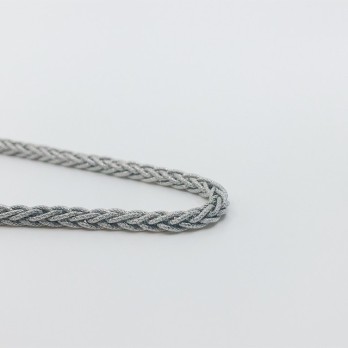 CordÃ³n en oro Blanco 18kt 2