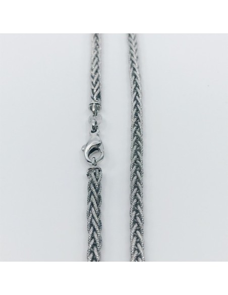 CordÃ³n en oro Blanco 18kt