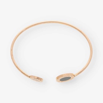 Pulsera Bulgari en oro rosa 18kt y brillantes 2