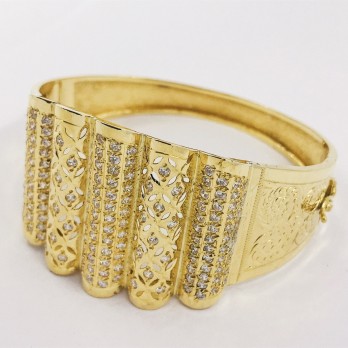 Pulsera esclava en oro 18kt 2