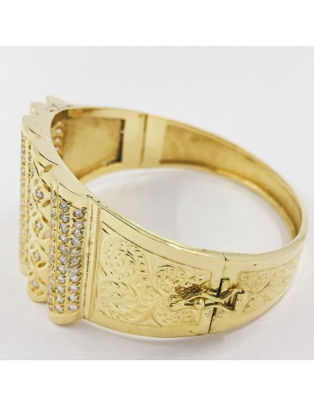 Pulsera esclava en oro 18kt