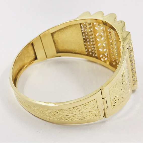 Pulsera esclava en oro 18kt
