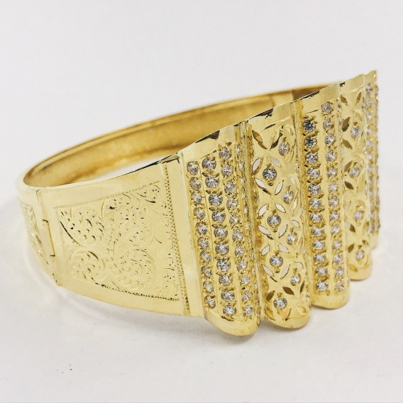 Pulsera esclava en oro 18kt