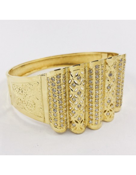 Pulsera esclava en oro 18kt