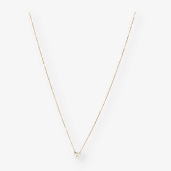 Gargantilla con corazÃ³n en oro 18kt
