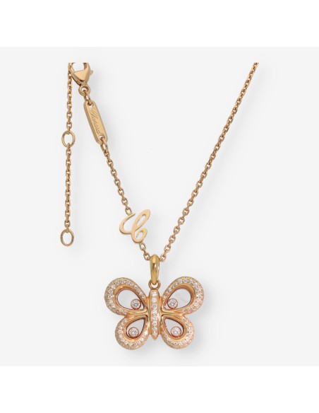 Collar Chopard Happy Butterflies con Certificado
