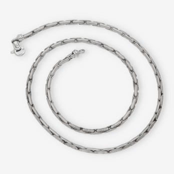 Cadena en oro blanco 18kt 2
