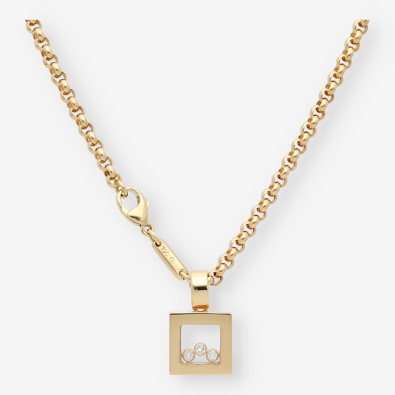 Collar Chopard Happy Diamond oro 18kt